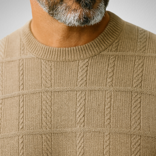 Classic Textured Sweater