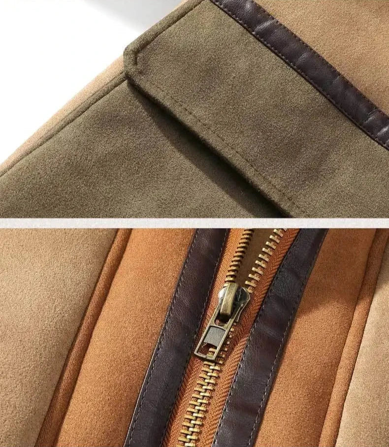 PERLE™ | Veste Cuir Luxe Moderne