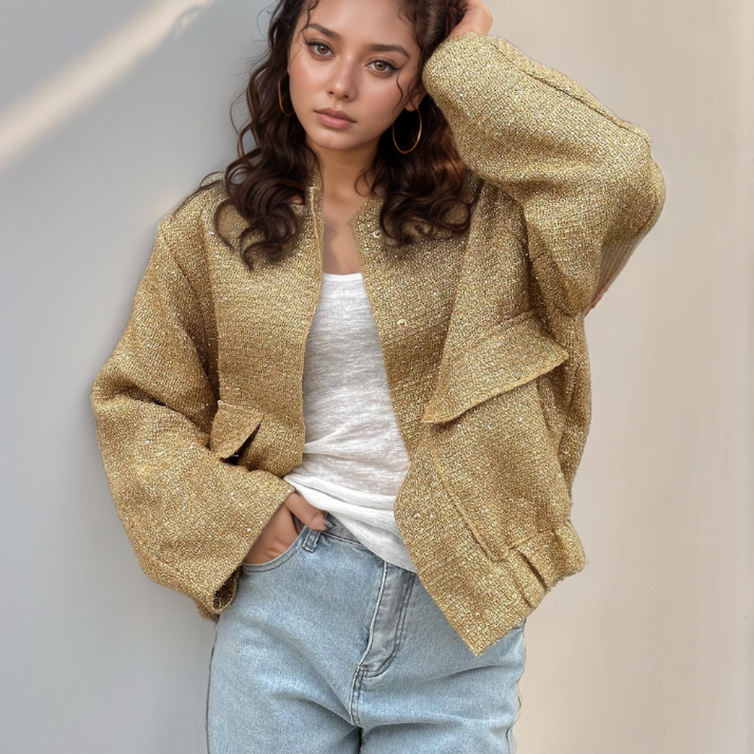 SIDNEY™ | Luxe Bomber Jas