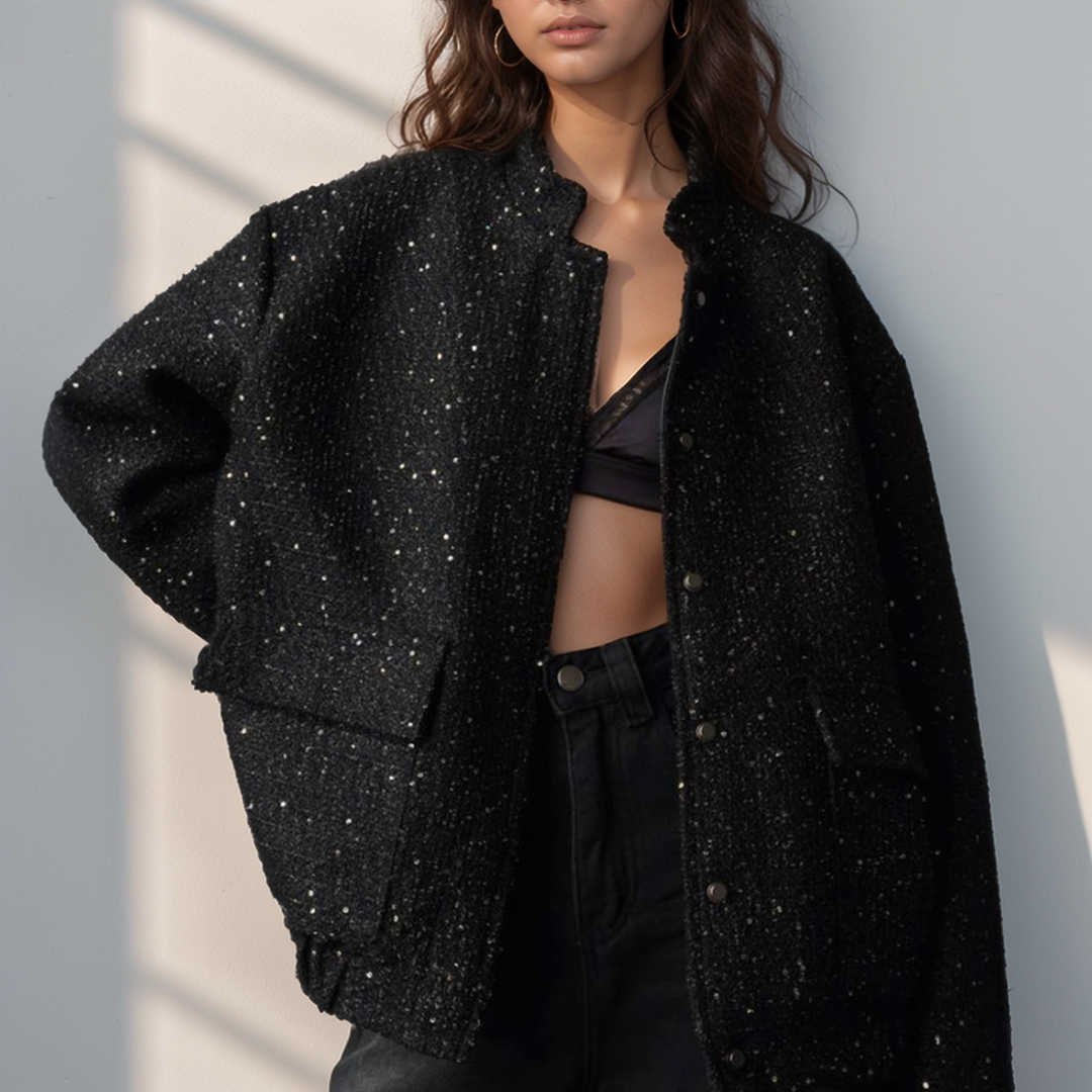 SIDNEY™ | Luxe Bomber Jas
