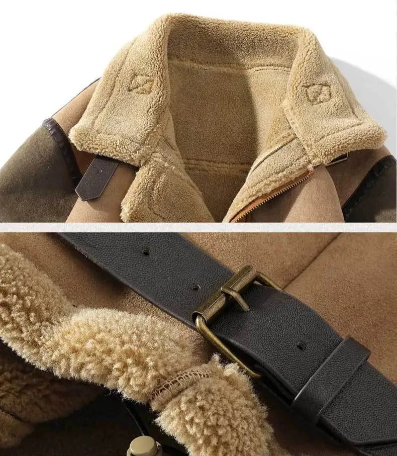 PERLE™ | Veste Cuir Luxe Moderne