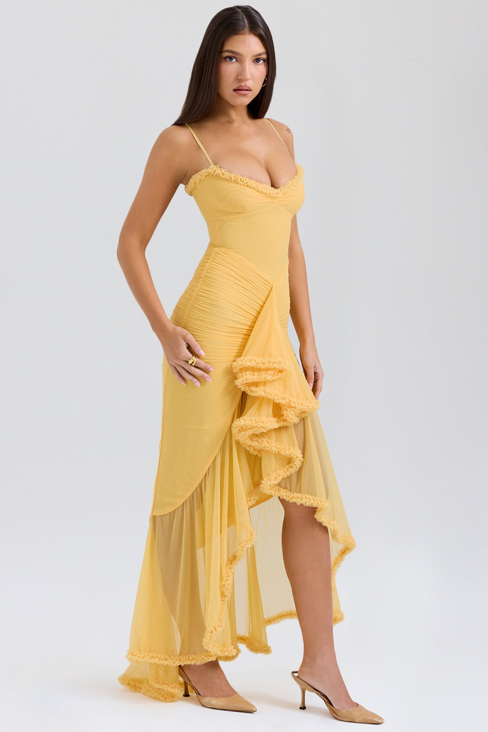 Norae | Women’s Flowy Midi Dress Comfortable Elegant Everyday Outfit