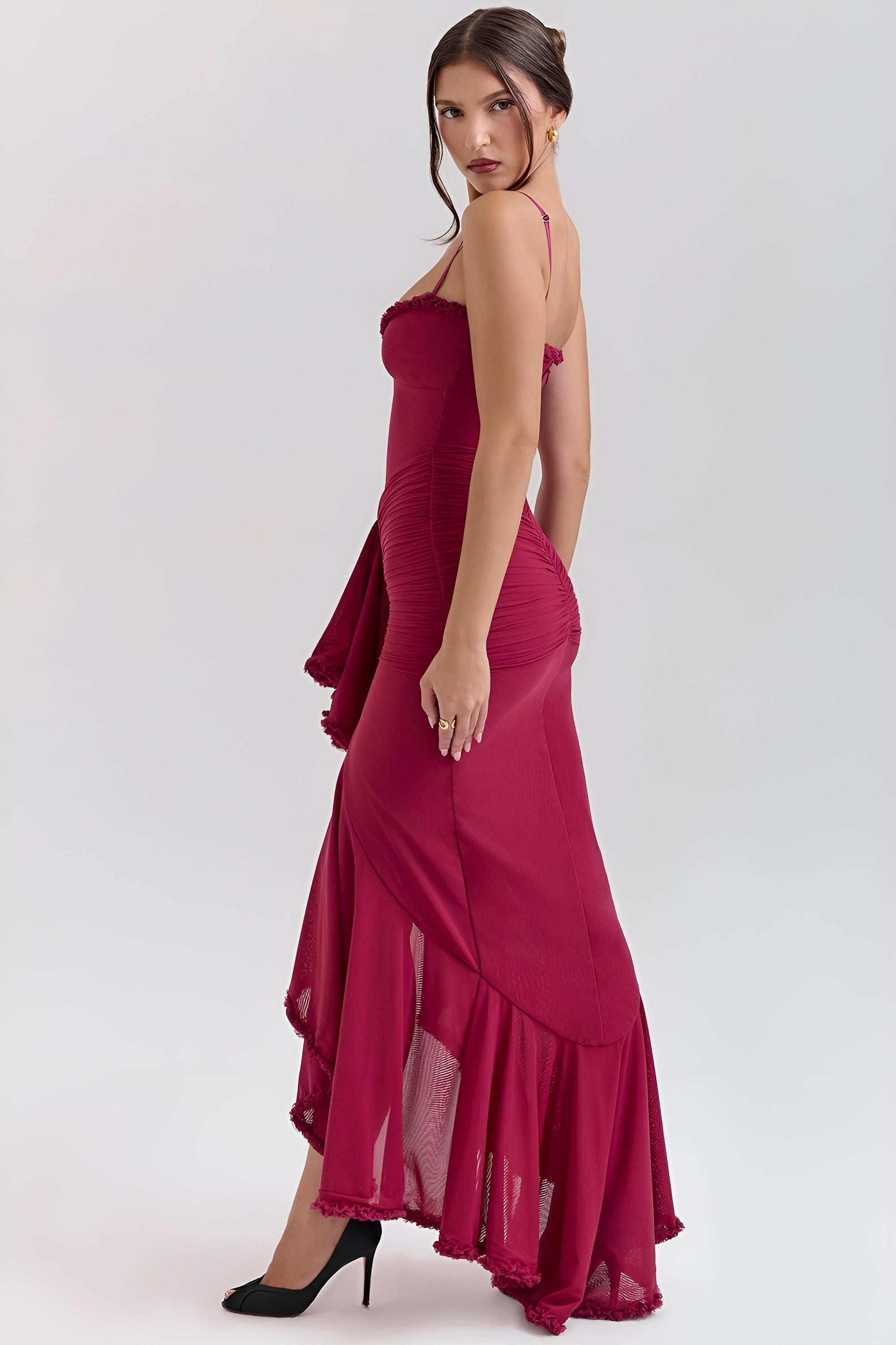 Norae | Women’s Flowy Midi Dress Comfortable Elegant Everyday Outfit
